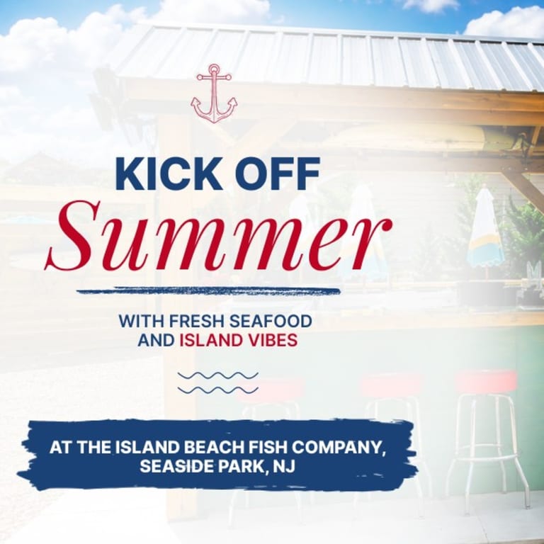 Kick Off Summer with Fresh Seafood and Island 